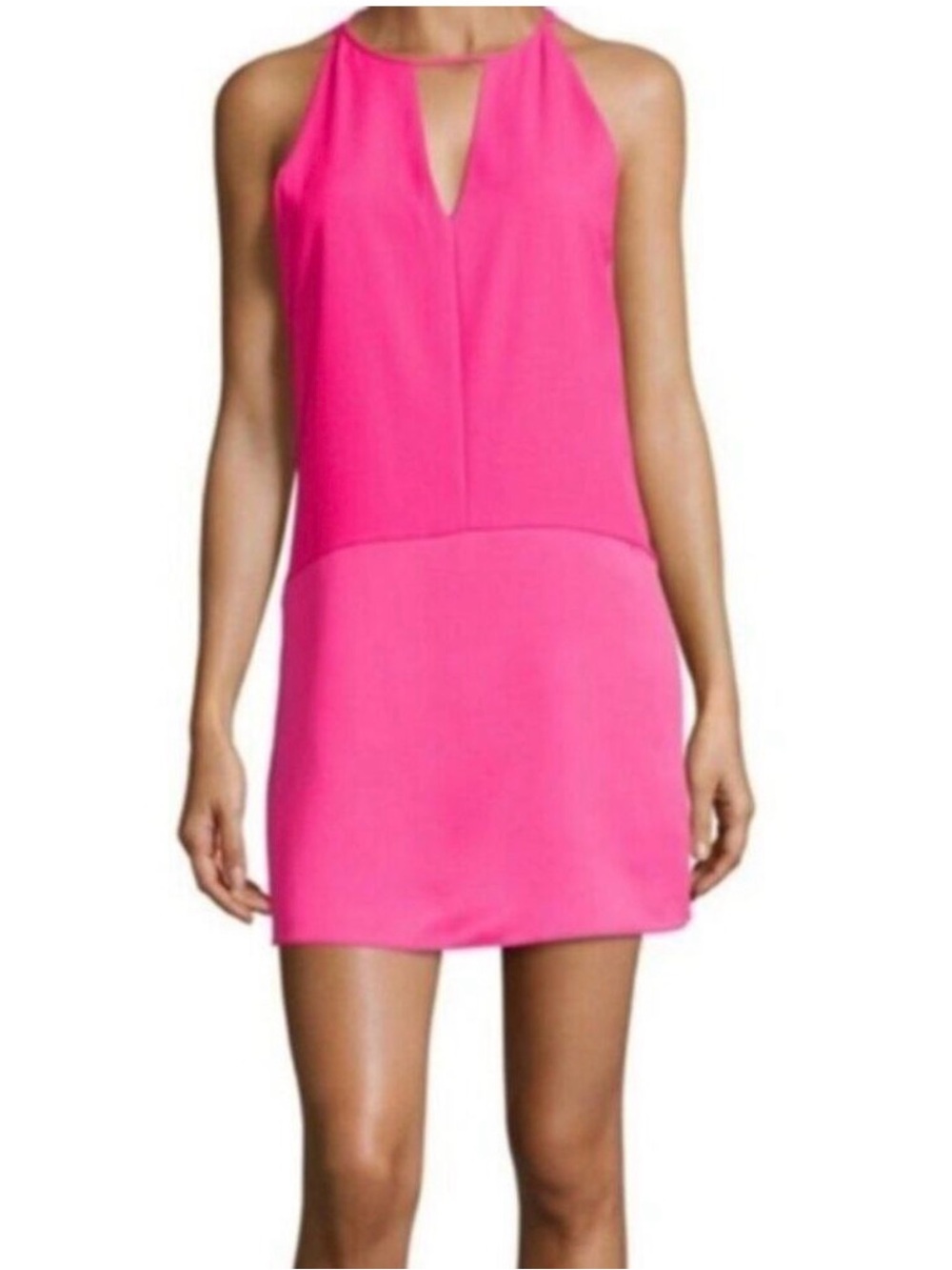 Parker Crosby Hot Pink Mini Dress